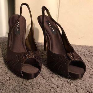 Nina Elza Satin Evening Shoes